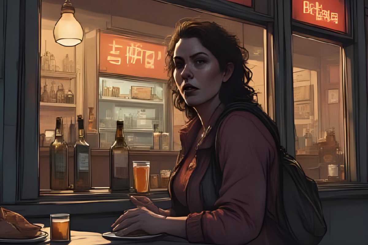 Im Rausch: Ein Gesicht für die neue Figur im Roman 