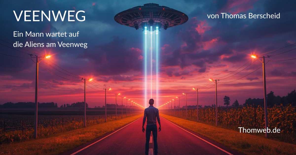 Ein Mann wartet auf die Aliens am Veenweg ✔ Ebook ✔ Leseprobe