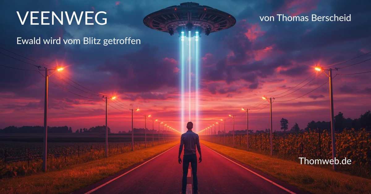 Ewald wird vom Blitz getroffen: Leseprobe Veenweg Video Audio