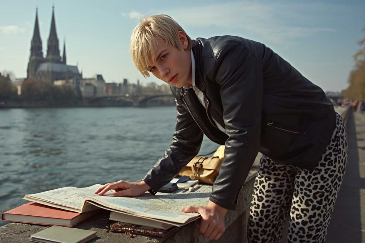 Thomas Berscheid beim Studium der Geographie in Köln