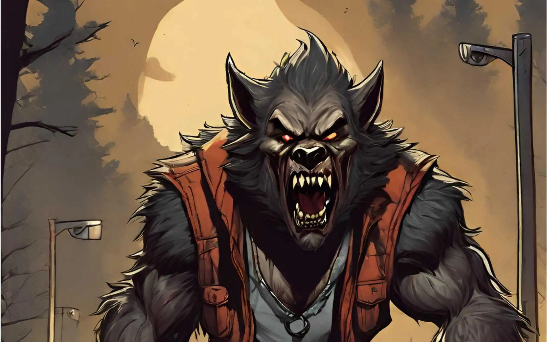 Der Werwolf ist er ✔ Kriminalroman ✔ Fantasy ✔ Niederrhein Krimi