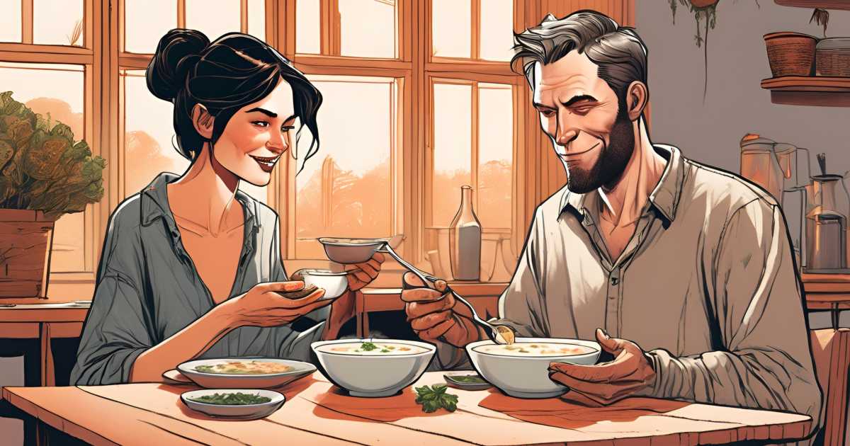 Joghurtsuppe: Ein Gedicht über das georgische Gericht