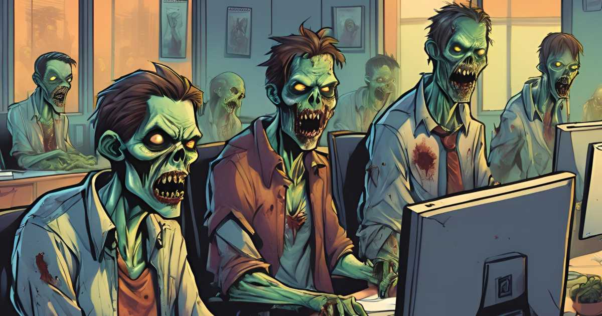 Dem Zombie ähnlicher als dem Mensch: Gedicht über Oten