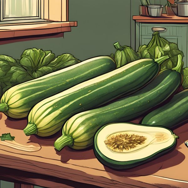 Ode an die Zucchini ✔ Gedicht von Thomas Berscheid