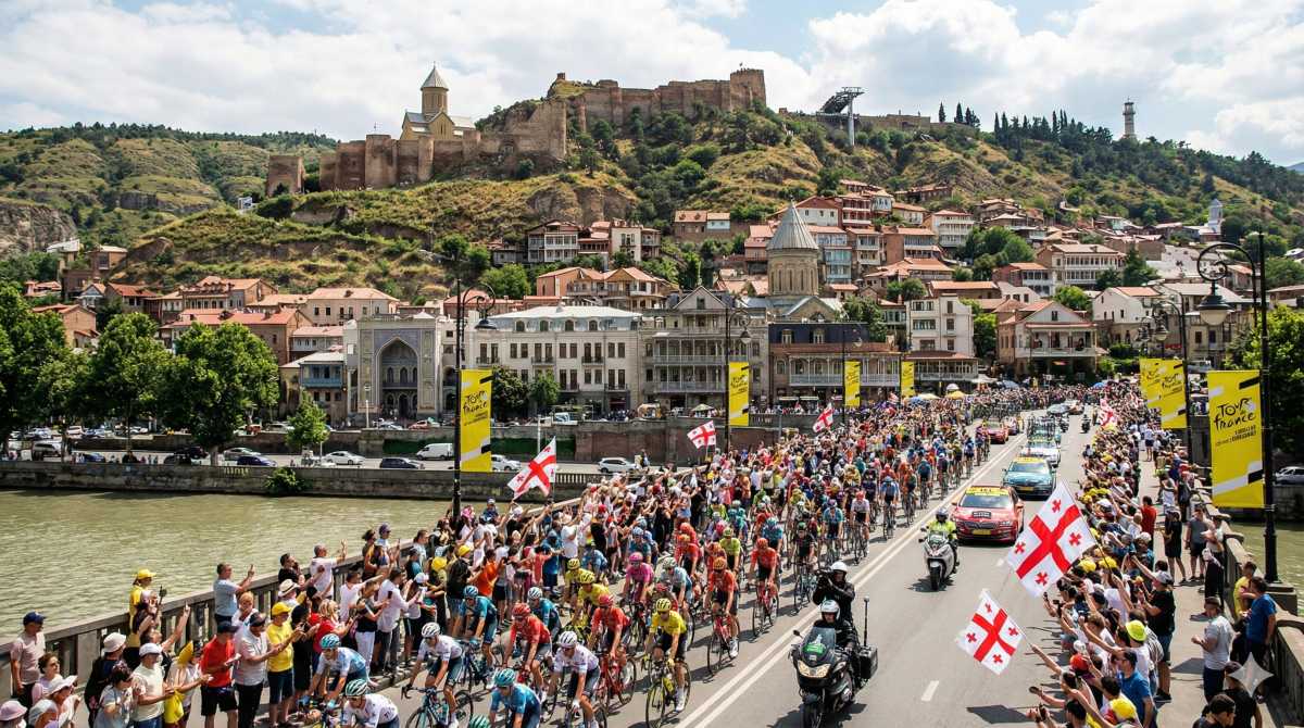 Grand Départ der Tour de France in Georgien