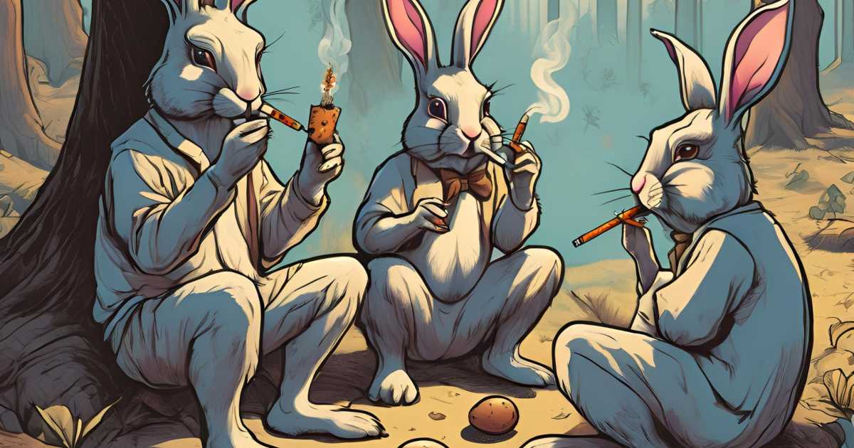 Grensel und Hete: Der Osterhase ist nicht gut drauf