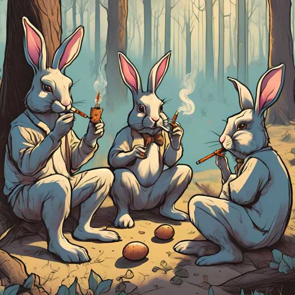 Grensel und Hete: Der Osterhase ist nicht gut drauf