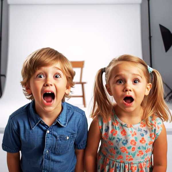 Grensel und Hete im Fotostudio