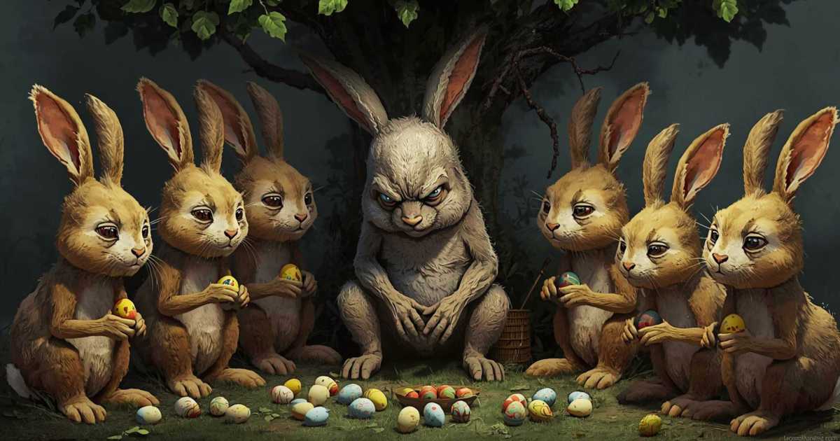 Grensel und Hete: Der Osterhase ist nicht gut drauf
