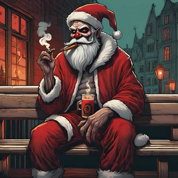 Der Weihnachtsmann hat schlechte Laune