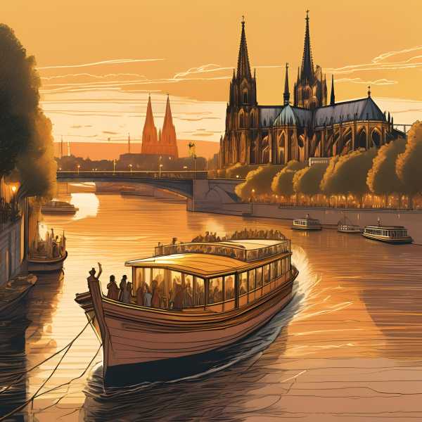 Die KI baut den Dom in Köln gleich zweimal ins Bild