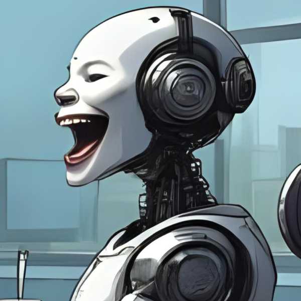 Auch ein Roboter kann Spaß bei der Arbeit haben