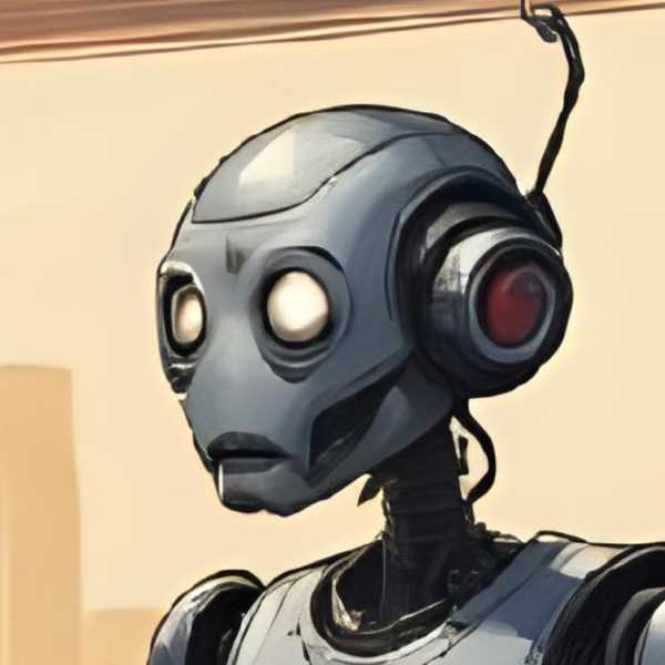 Ein Roboter verliert auch einmal den Faden