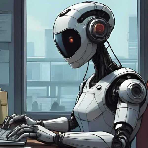 Roboter bei der Arbeit: KI Bildergalerie von Thomas Berscheid