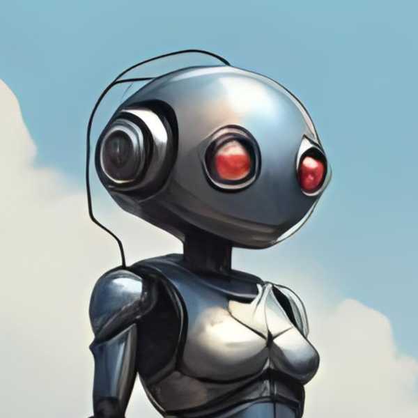 Dieser Roboter lässt seinen Blick nachdenklich über das Meer schweifen