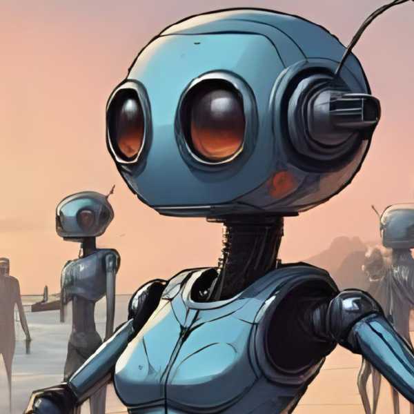 Diese Roboter tanzen am Strand in die Nacht hinein