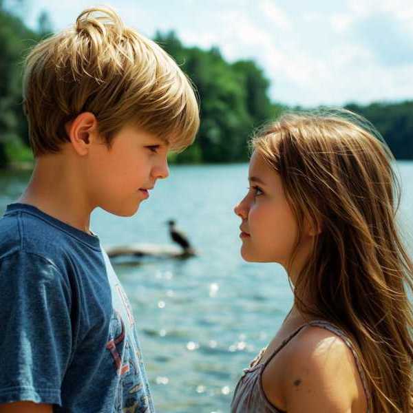 Grensel und Serafina entdecken die erste Liebe