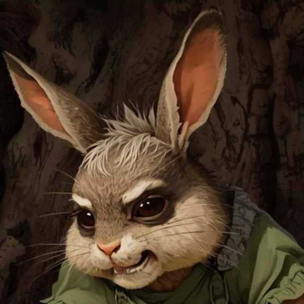 Familie Osterhase hat schlechte Stimmung wegen wirtschaftlicher Probleme